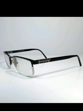 Chesterfield CH65XL 0003 Black Eyeglasses Frames ONLY 59-18 w/ Saks 5th Ave Case